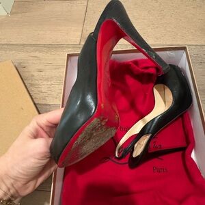 Christian Loubeton heels black platform